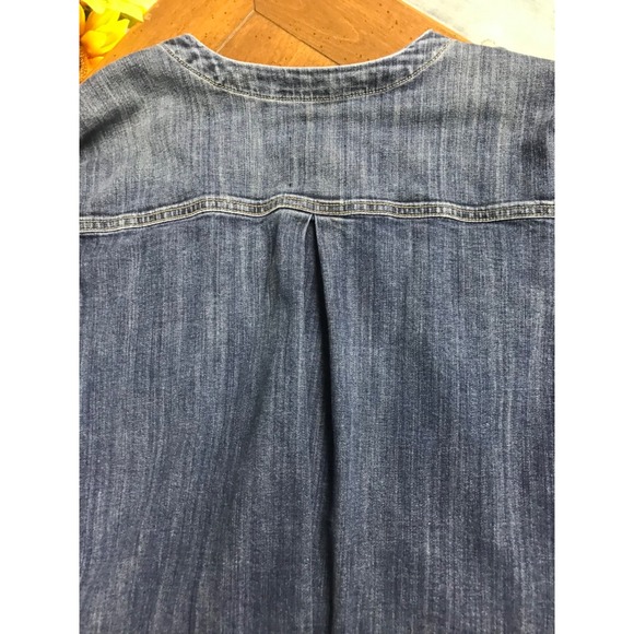 Sejour Blue Size 16W Denim Jacket - Picture 4 of 8